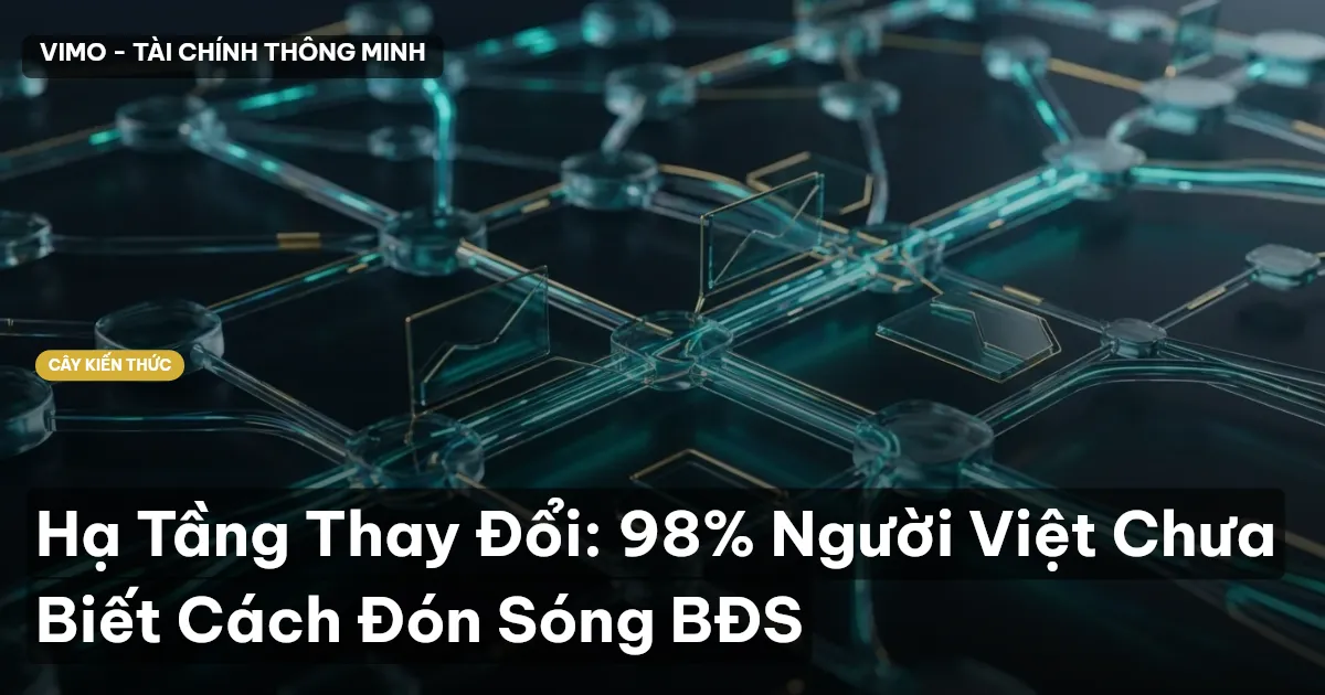 Hạ Tầng Thay Đổi: 98% Người Việt Chưa Biết Cách Đón Sóng BĐS