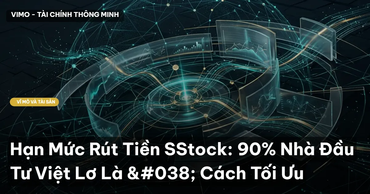 Hạn Mức Rút Tiền SStock: 90% Nhà Đầu Tư Việt Lơ Là & Cách Tối Ưu