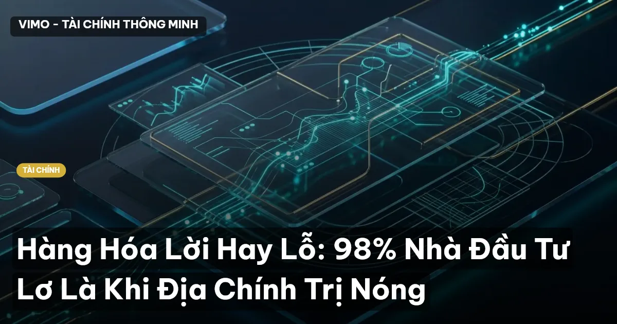 Hàng Hóa Lời Hay Lỗ: 98% Nhà Đầu Tư Lơ Là Khi Địa Chính Trị Nóng