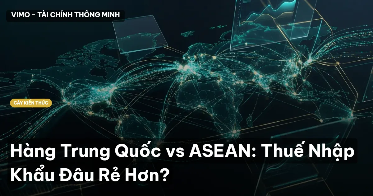 Hàng Trung Quốc vs ASEAN: Thuế Nhập Khẩu Đâu Rẻ Hơn?