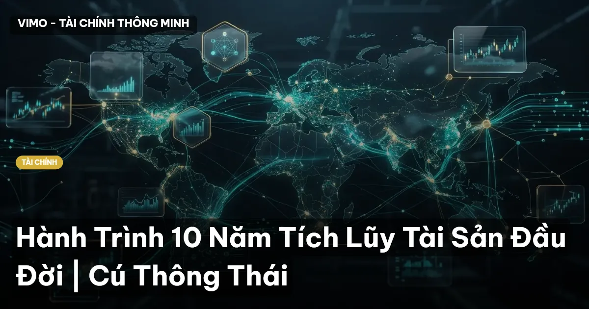 Hành Trình 10 Năm Tích Lũy Tài Sản Đầu Đời | Cú Thông Thái