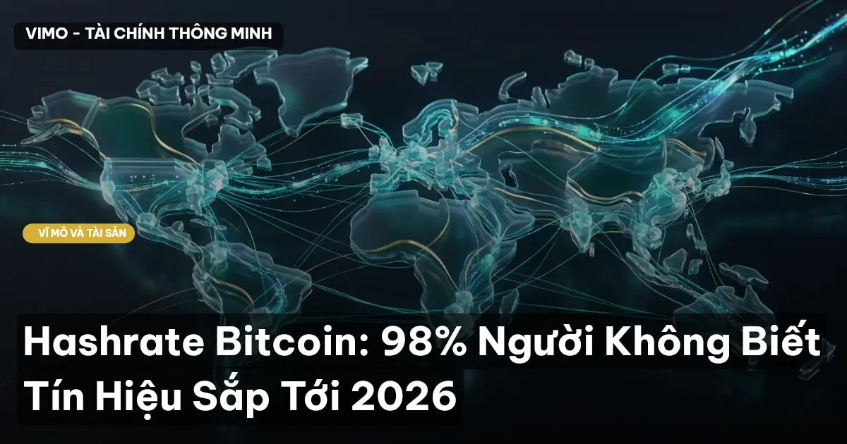 Hashrate Bitcoin: 98% Người Không Biết Tín Hiệu Sắp Tới 2026