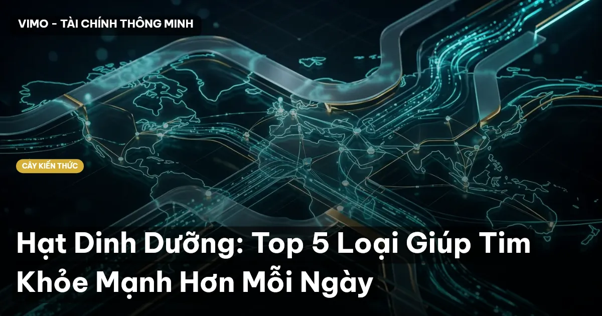 Hạt Dinh Dưỡng: Top 5 Loại Giúp Tim Khỏe Mạnh Hơn Mỗi Ngày