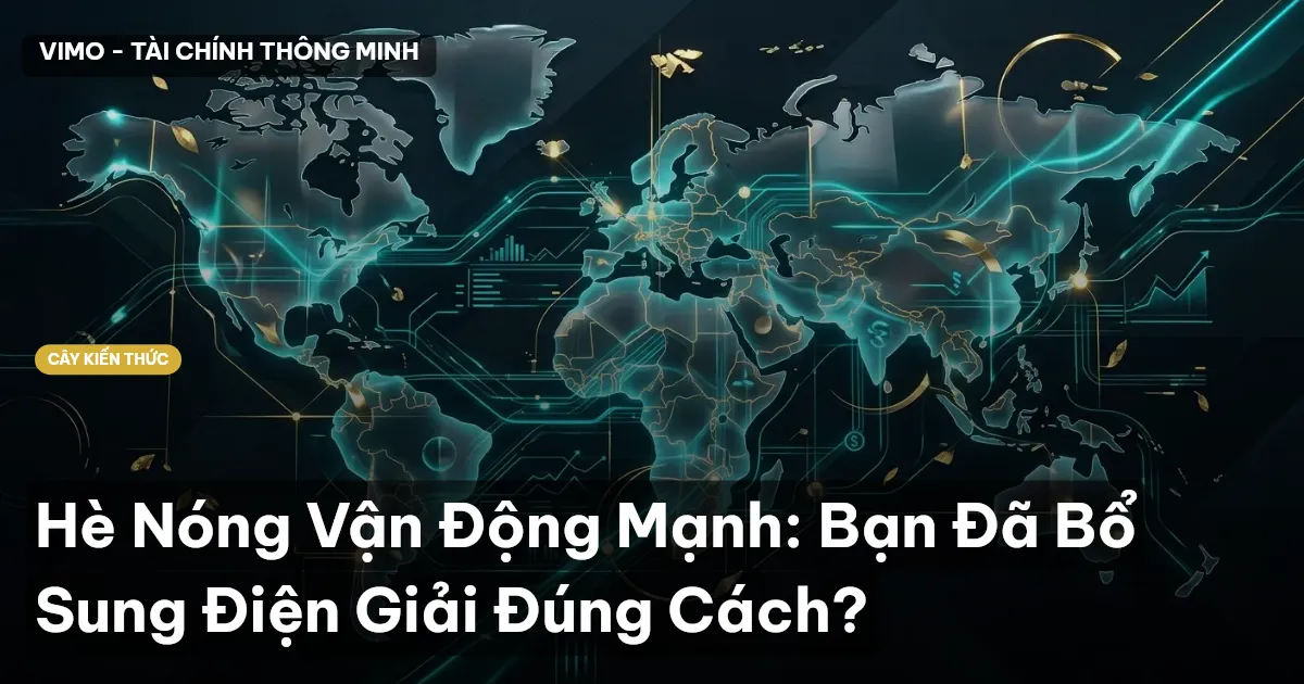Hè Nóng Vận Động Mạnh: Bạn Đã Bổ Sung Điện Giải Đúng Cách?