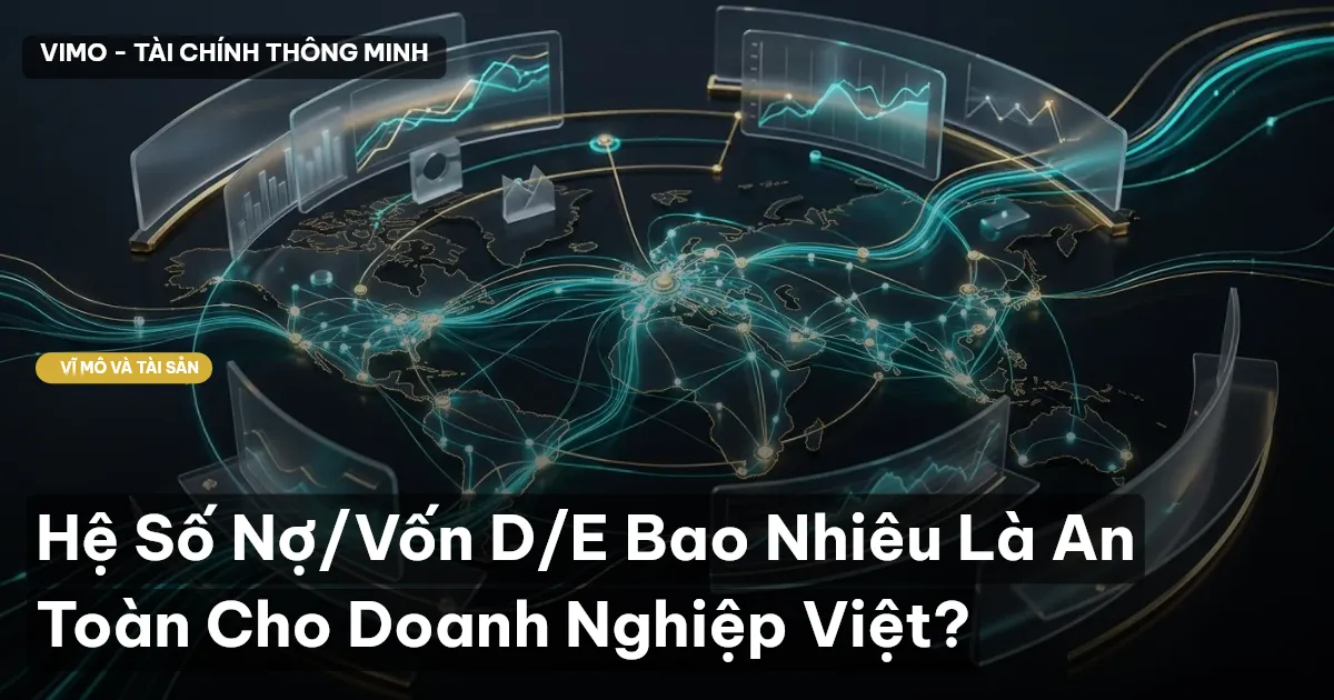 Hệ Số Nợ/Vốn D/E Bao Nhiêu Là An Toàn Cho Doanh Nghiệp Việt?