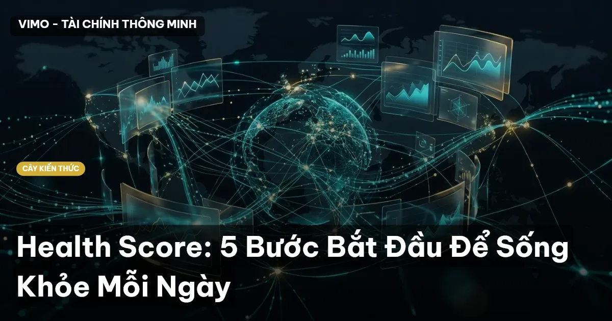 Health Score: 5 Bước Bắt Đầu Để Sống Khỏe Mỗi Ngày