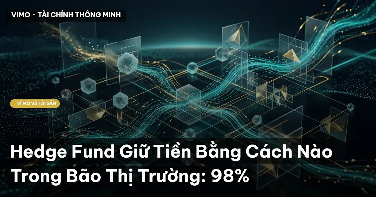 Hedge Fund Giữ Tiền Bằng Cách Nào Trong Bão Thị Trường: 98%