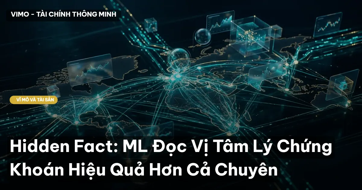 Hidden Fact: ML Đọc Vị Tâm Lý Chứng Khoán Hiệu Quả Hơn Cả Chuyên