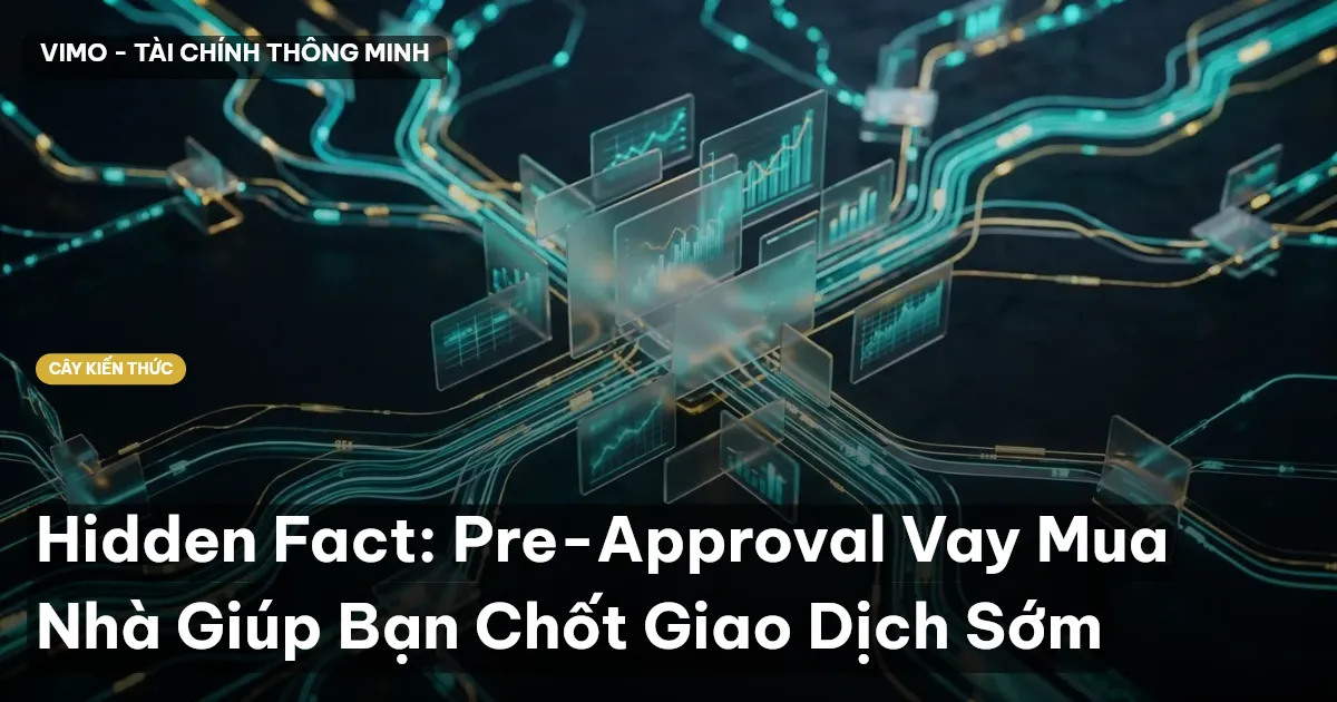 Hidden Fact: Pre-Approval Vay Mua Nhà Giúp Bạn Chốt Giao Dịch Sớm