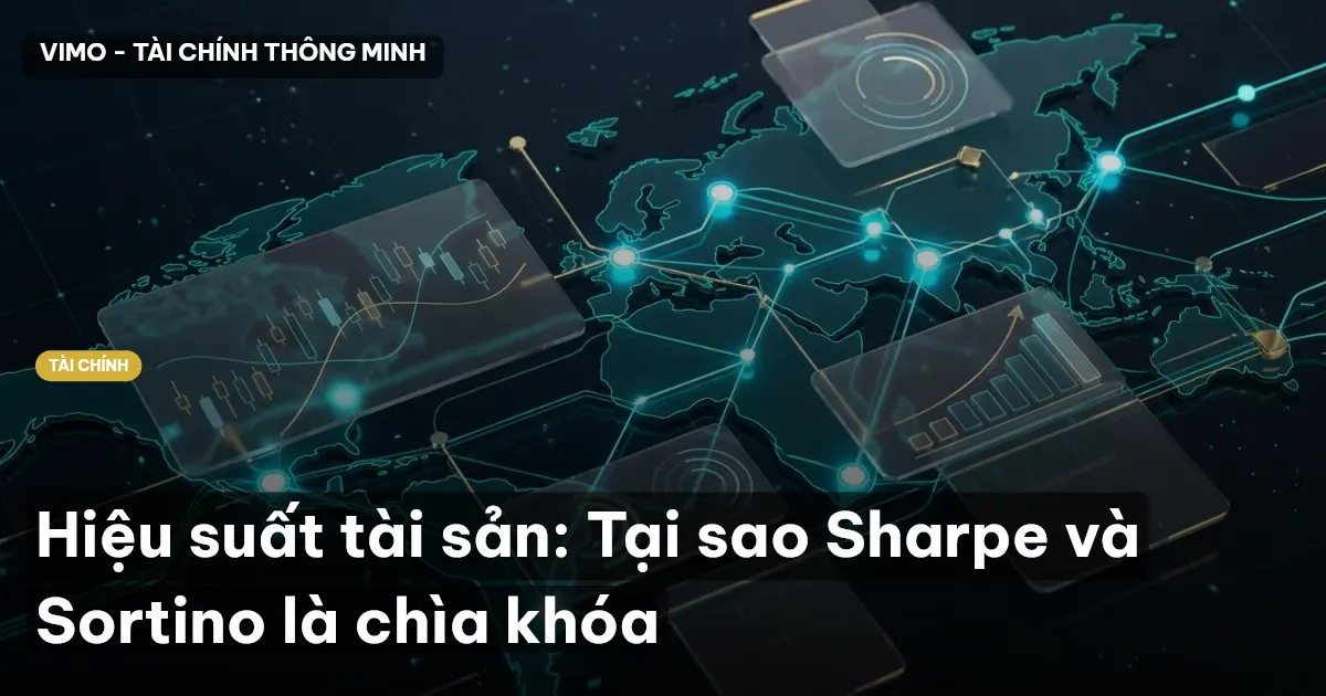 Hiệu suất tài sản: Tại sao Sharpe và Sortino là chìa khóa