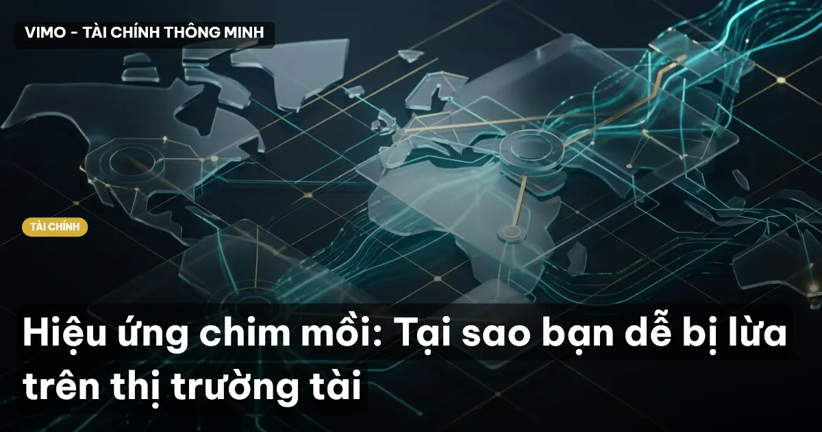 Hiệu ứng chim mồi: Tại sao bạn dễ bị lừa trên thị trường tài