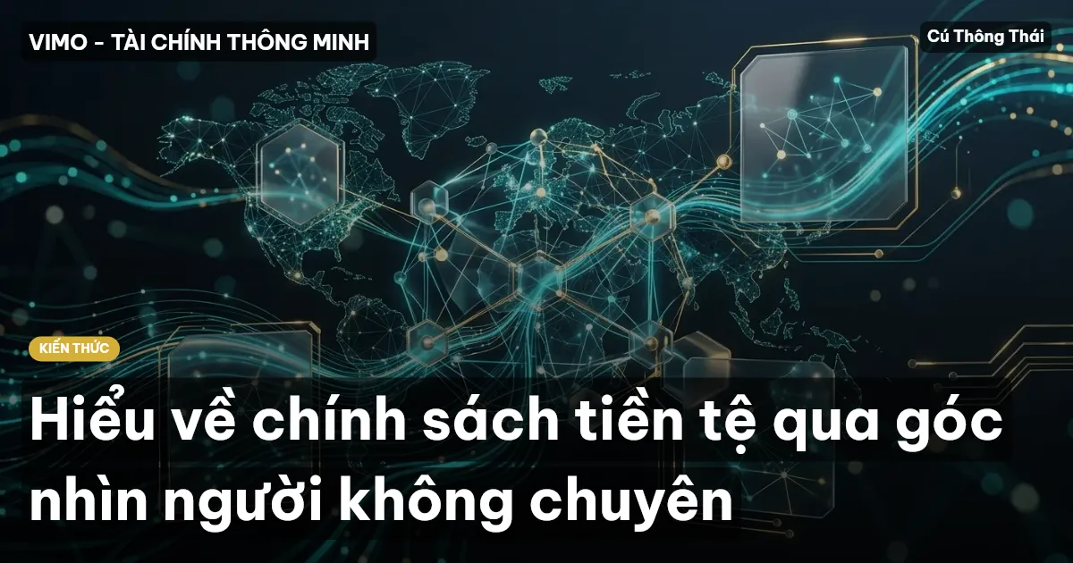 Hiểu về chính sách tiền tệ qua góc nhìn người không chuyên