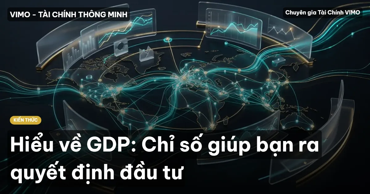 Hiểu về GDP: Chỉ số giúp bạn ra quyết định đầu tư