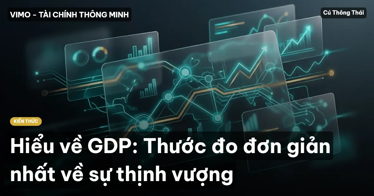 Hiểu về GDP: Thước đo đơn giản nhất về sự thịnh vượng