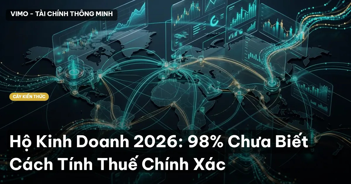 Hộ Kinh Doanh 2026: 98% Chưa Biết Cách Tính Thuế Chính Xác