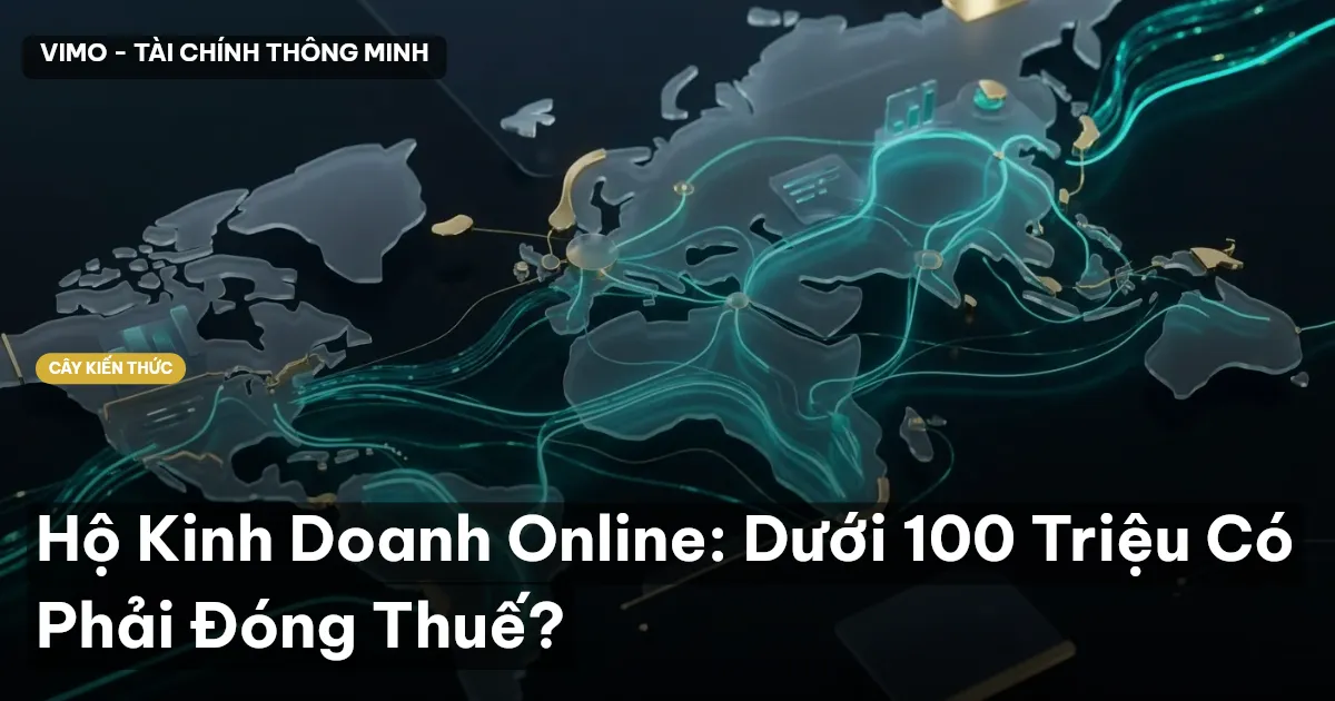 Hộ Kinh Doanh Online: Dưới 100 Triệu Có Phải Đóng Thuế?