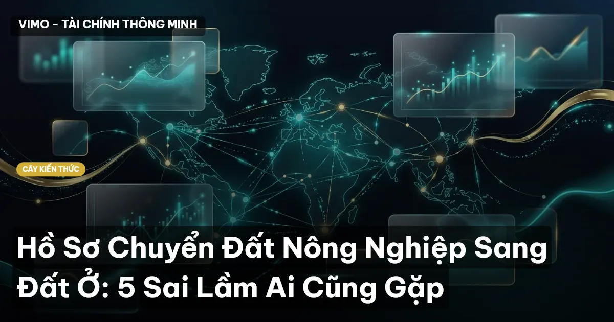 Hồ Sơ Chuyển Đất Nông Nghiệp Sang Đất Ở: 5 Sai Lầm Ai Cũng Gặp