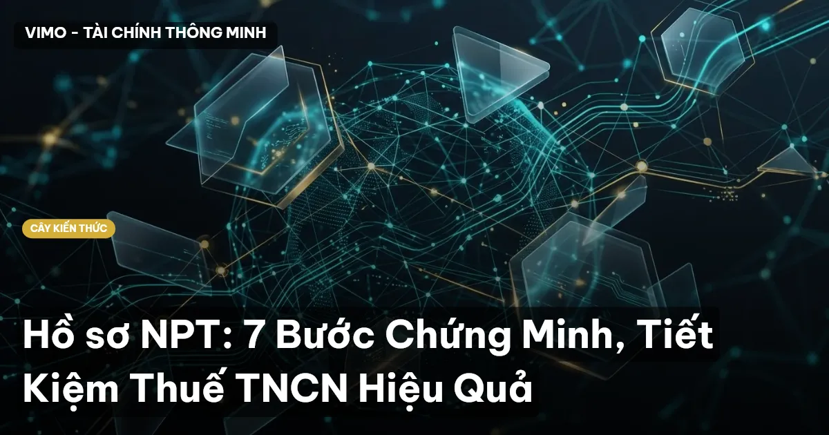 Hồ sơ NPT: 7 Bước Chứng Minh, Tiết Kiệm Thuế TNCN Hiệu Quả