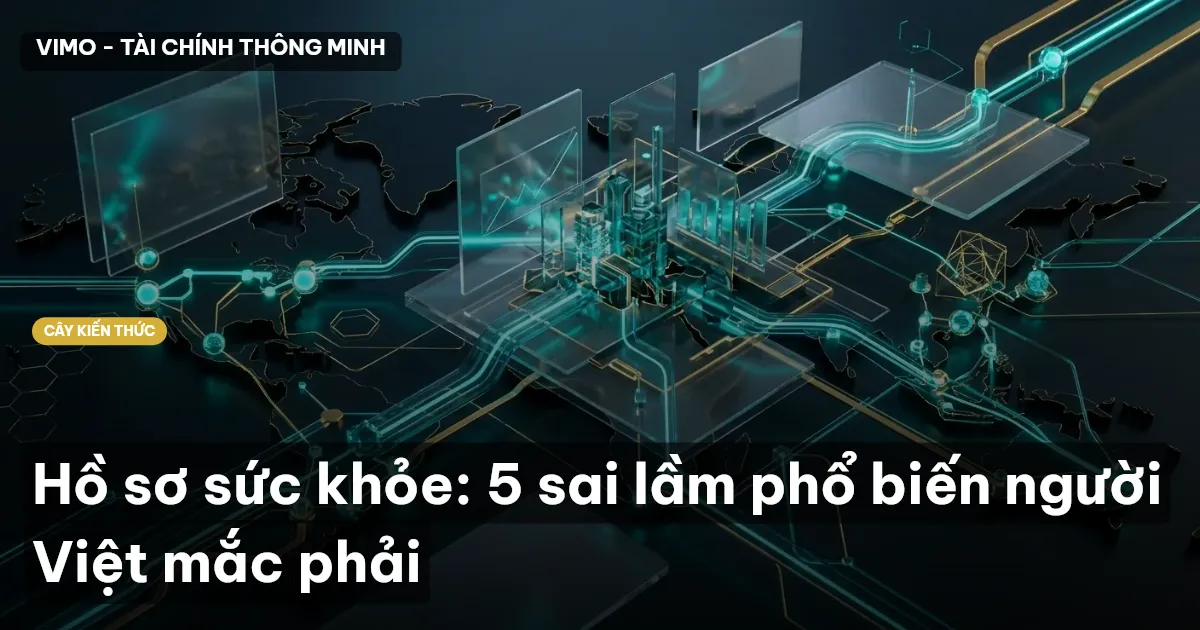 Hồ sơ sức khỏe: 5 sai lầm phổ biến người Việt mắc phải