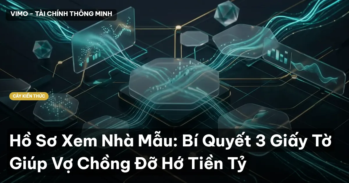Hồ Sơ Xem Nhà Mẫu: Bí Quyết 3 Giấy Tờ Giúp Vợ Chồng Đỡ Hớ Tiền Tỷ