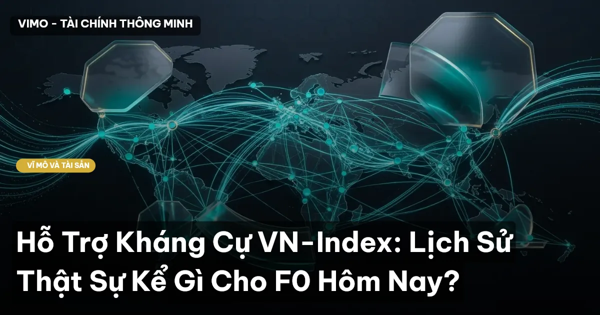 Hỗ Trợ Kháng Cự VN-Index: Lịch Sử Thật Sự Kể Gì Cho F0 Hôm Nay?