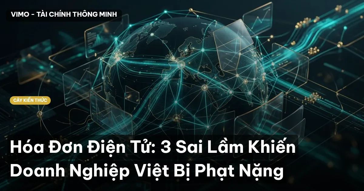 Hóa Đơn Điện Tử: 3 Sai Lầm Khiến Doanh Nghiệp Việt Bị Phạt Nặng