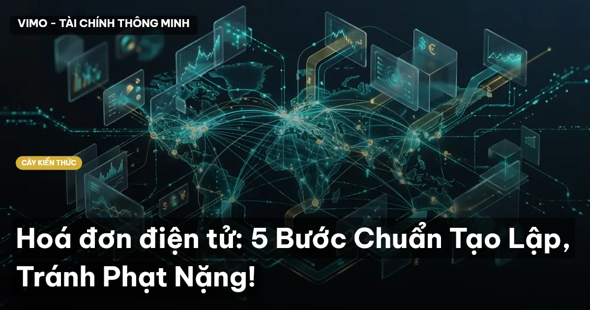 Hoá đơn điện tử: 5 Bước Chuẩn Tạo Lập, Tránh Phạt Nặng!