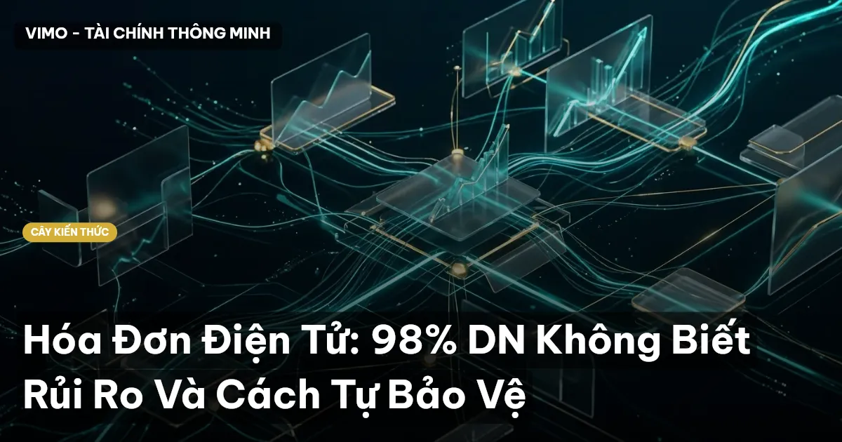Hóa Đơn Điện Tử: 98% DN Không Biết Rủi Ro Và Cách Tự Bảo Vệ