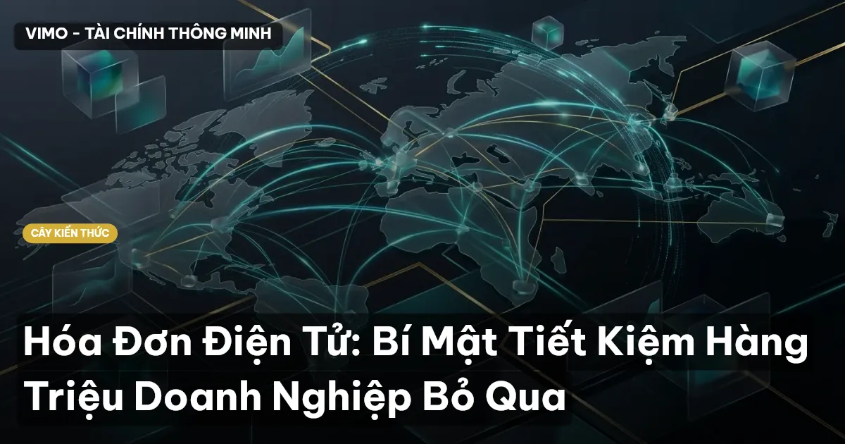 Hóa Đơn Điện Tử: Bí Mật Tiết Kiệm Hàng Triệu Doanh Nghiệp Bỏ Qua