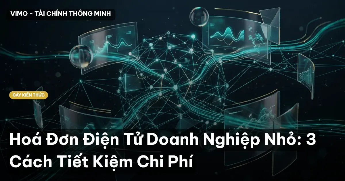 Hoá Đơn Điện Tử Doanh Nghiệp Nhỏ: 3 Cách Tiết Kiệm Chi Phí
