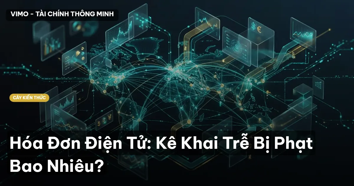 Hóa Đơn Điện Tử: Kê Khai Trễ Bị Phạt Bao Nhiêu?