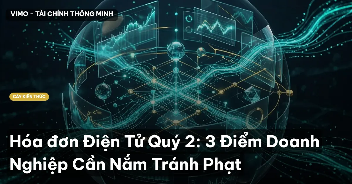 Hóa đơn Điện Tử Quý 2: 3 Điểm Doanh Nghiệp Cần Nắm Tránh Phạt