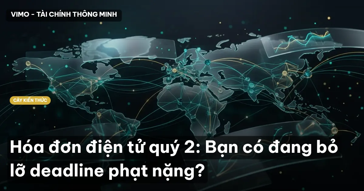 Hóa đơn điện tử quý 2: Bạn có đang bỏ lỡ deadline phạt nặng?