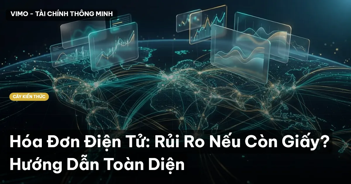 Hóa Đơn Điện Tử: Rủi Ro Nếu Còn Giấy? Hướng Dẫn Toàn Diện