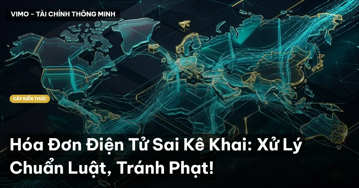 Hóa Đơn Điện Tử Sai Kê Khai: Xử Lý Chuẩn Luật, Tránh Phạt!