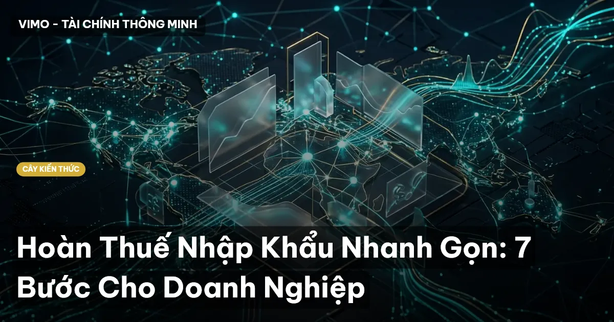 Hoàn Thuế Nhập Khẩu Nhanh Gọn: 7 Bước Cho Doanh Nghiệp