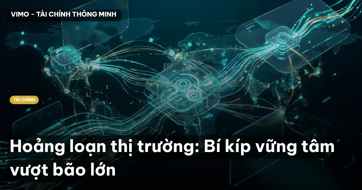 Hoảng loạn thị trường: Bí kíp vững tâm vượt bão lớn
