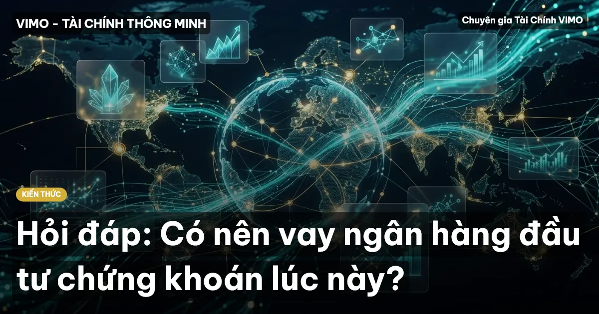 Hỏi đáp: Có nên vay ngân hàng đầu tư chứng khoán lúc này?