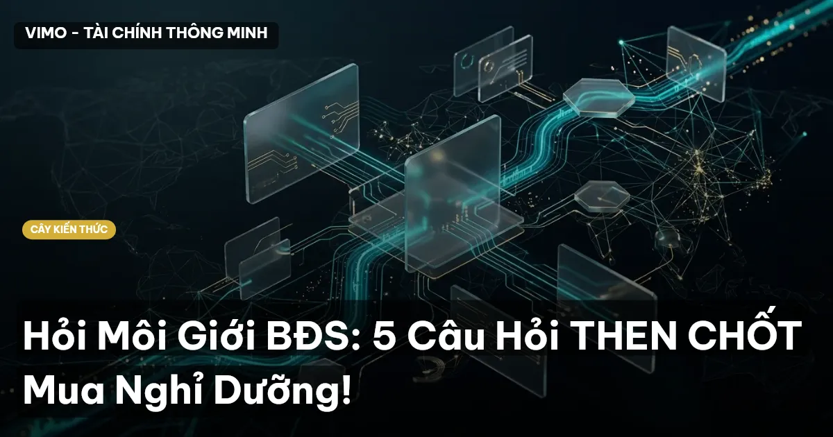 Hỏi Môi Giới BĐS: 5 Câu Hỏi THEN CHỐT Mua Nghỉ Dưỡng!