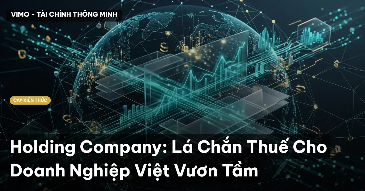 Holding Company: Lá Chắn Thuế Cho Doanh Nghiệp Việt Vươn Tầm