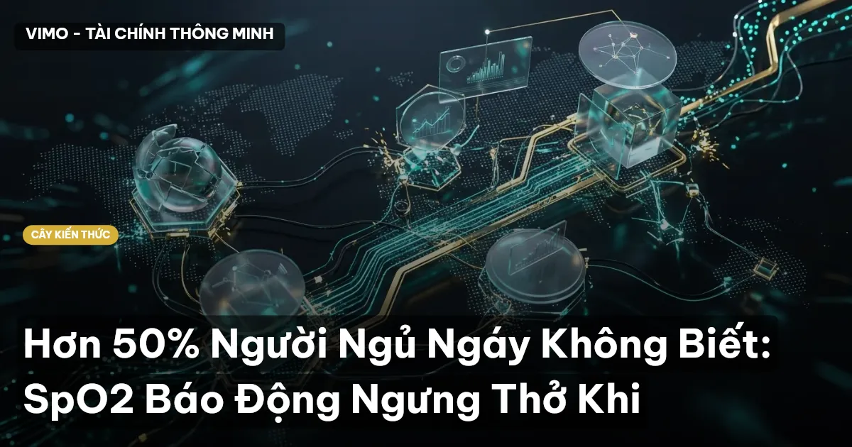 Hơn 50% Người Ngủ Ngáy Không Biết: SpO2 Báo Động Ngưng Thở Khi