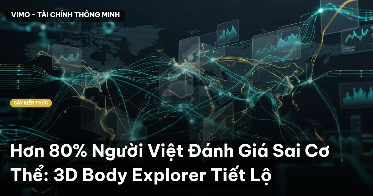 Hơn 80% Người Việt Đánh Giá Sai Cơ Thể: 3D Body Explorer Tiết Lộ