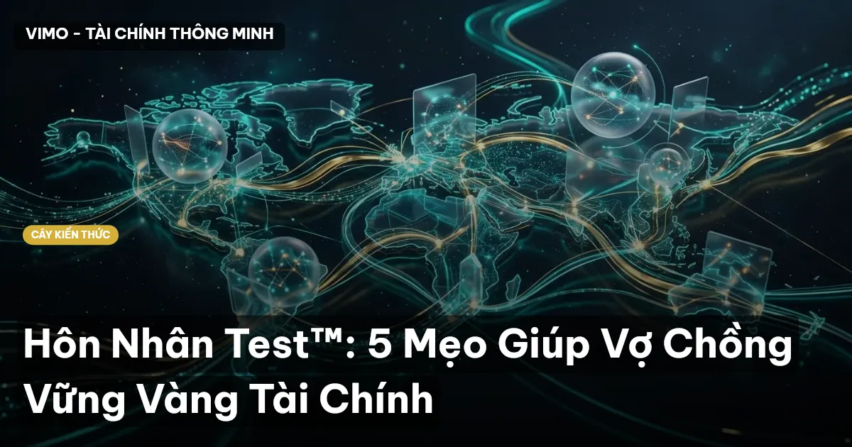 Hôn Nhân Test™: 5 Mẹo Giúp Vợ Chồng Vững Vàng Tài Chính