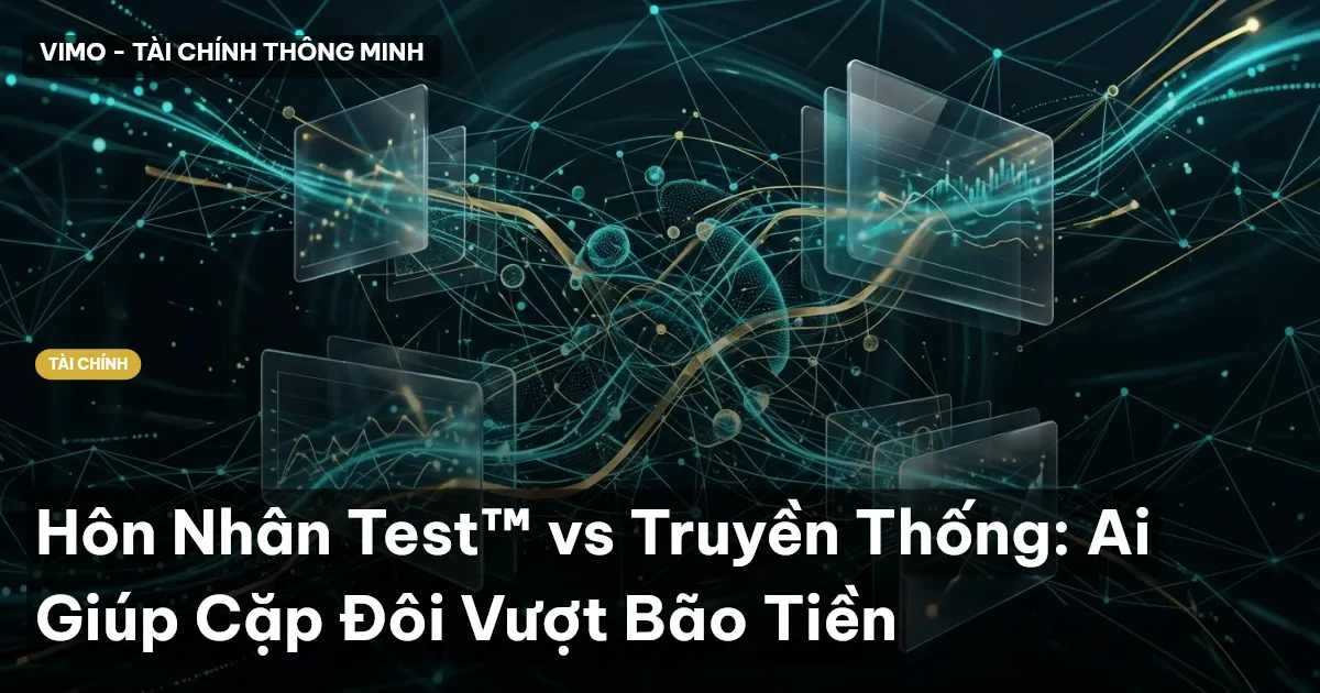 Hôn Nhân Test™ vs Truyền Thống: Ai Giúp Cặp Đôi Vượt Bão Tiền