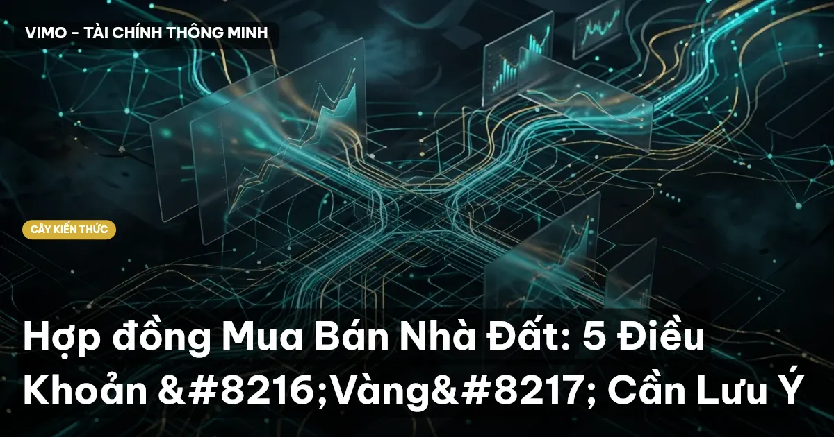 Hợp đồng Mua Bán Nhà Đất: 5 Điều Khoản ‘Vàng’ Cần Lưu Ý