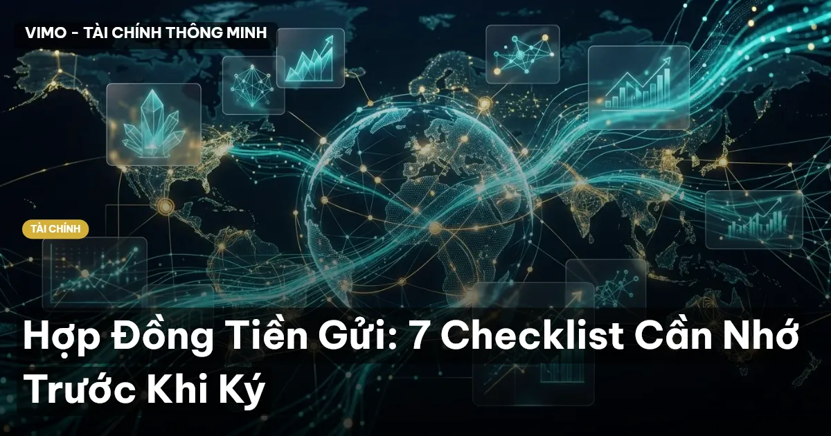 Hợp Đồng Tiền Gửi: 7 Checklist Cần Nhớ Trước Khi Ký