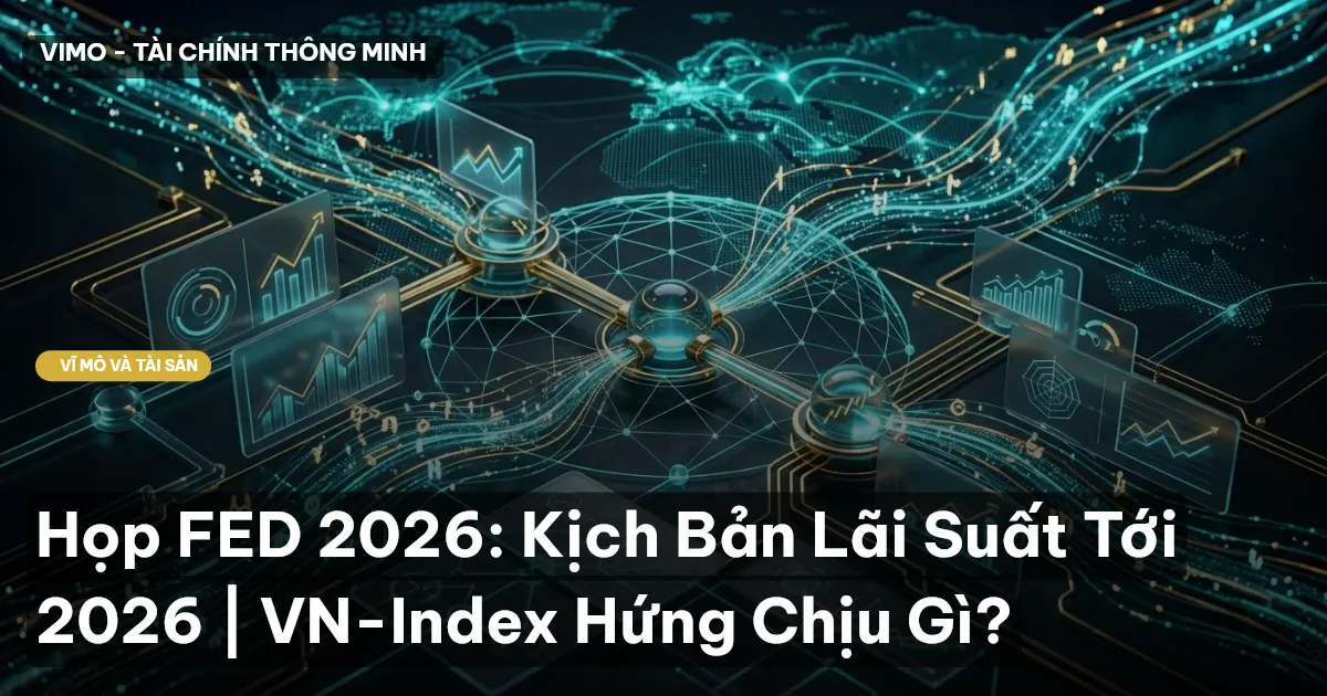 Họp FED 2026: Kịch Bản Lãi Suất Tới 2026 | VN-Index Hứng Chịu Gì?
