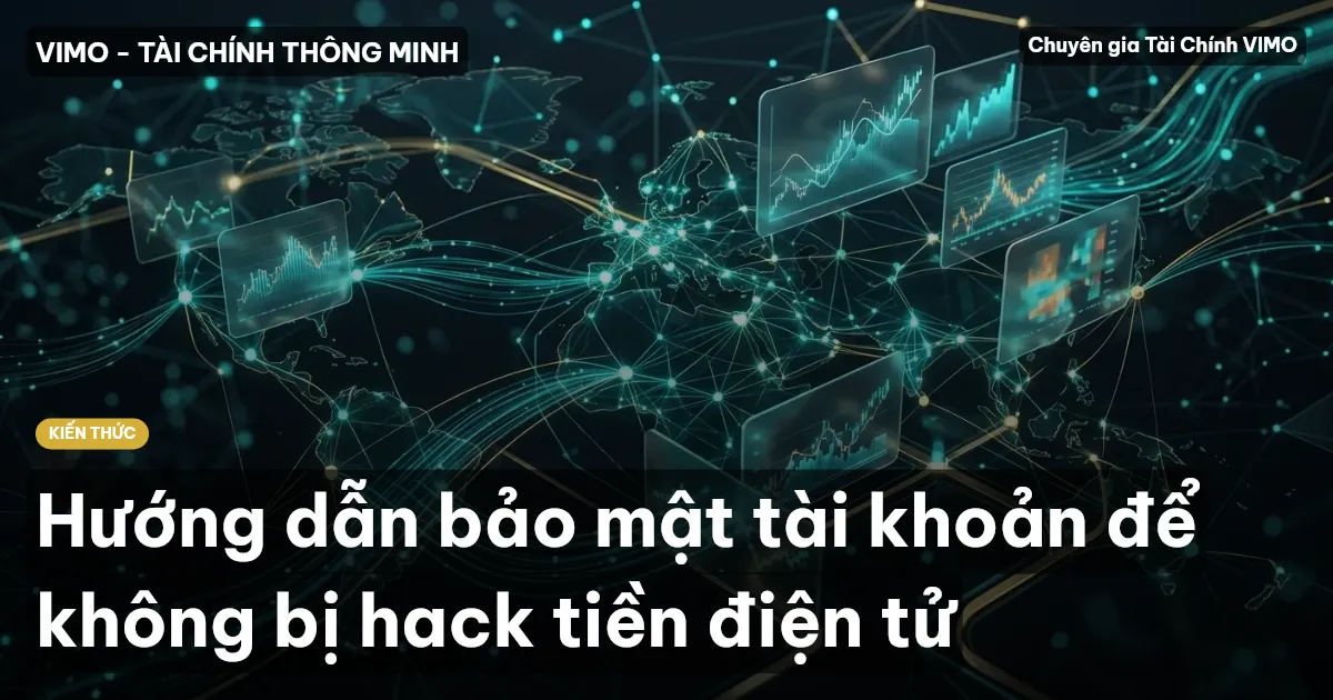 Hướng dẫn bảo mật tài khoản để không bị hack tiền điện tử