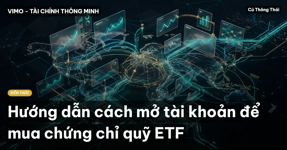 Hướng dẫn cách mở tài khoản để mua chứng chỉ quỹ ETF