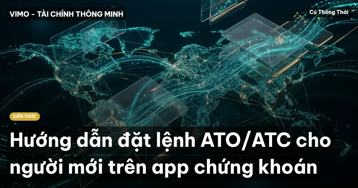 Hướng dẫn đặt lệnh ATO/ATC cho người mới trên app chứng khoán
